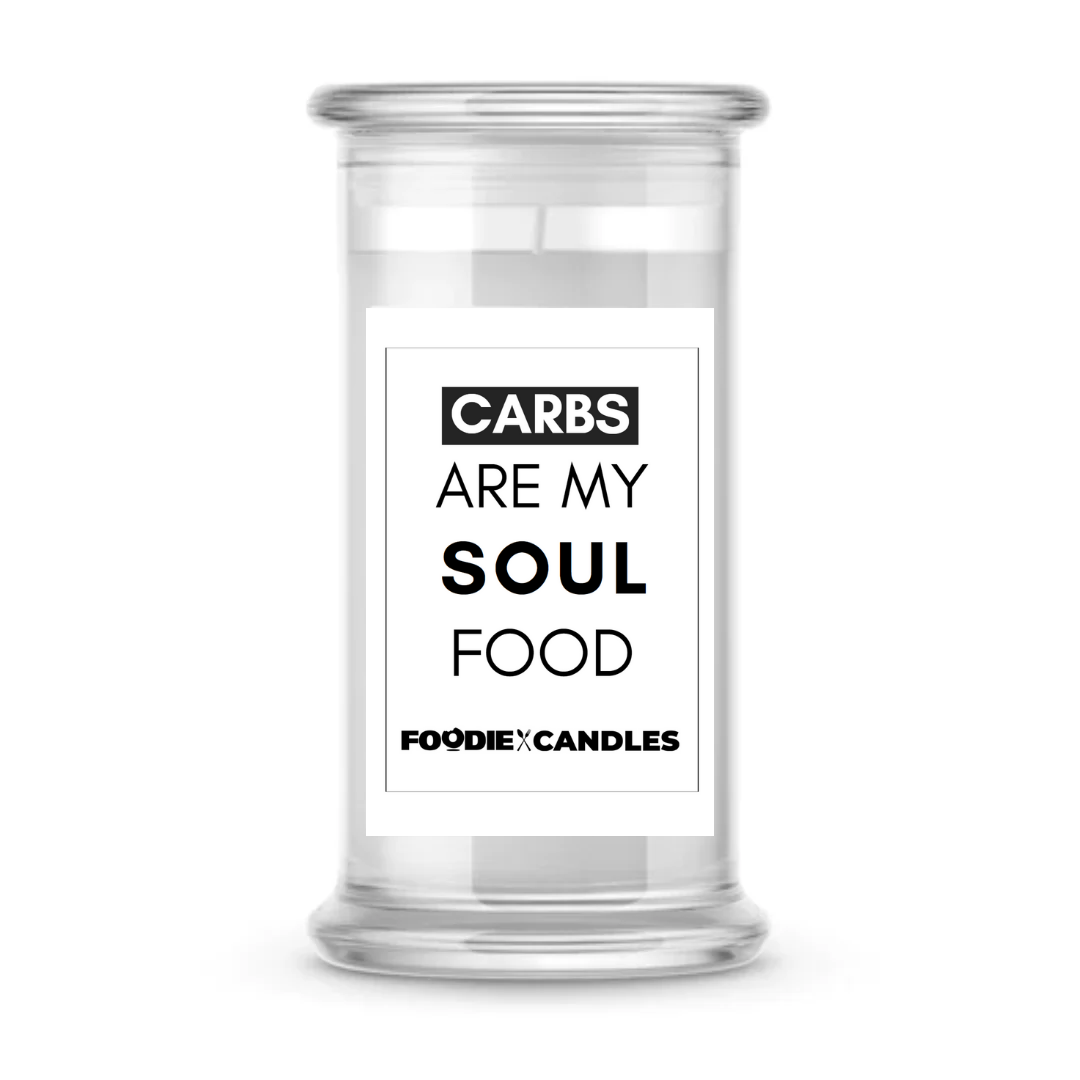 Carbs are my soul food | Foodie Candles