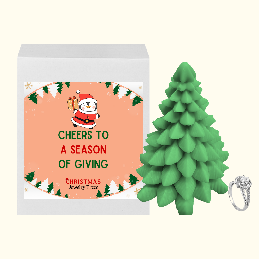 Cheers to a Season of Giving | Christmas Jewelry Tree