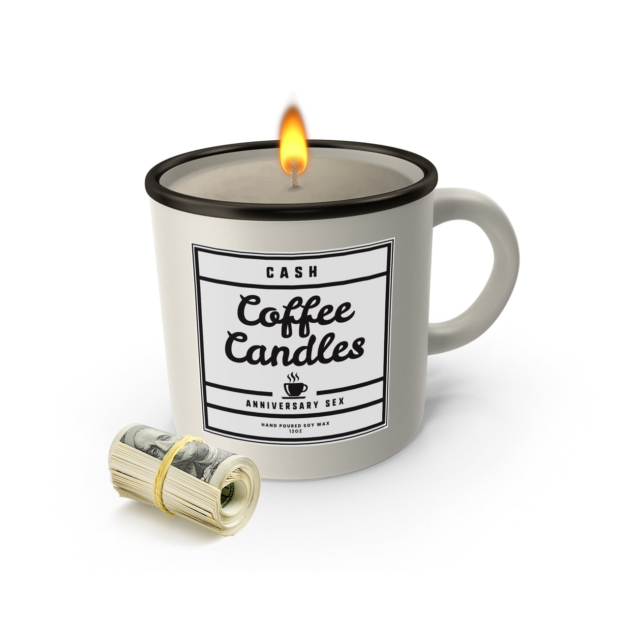 Anniversary Sex Coffee Mug Candle