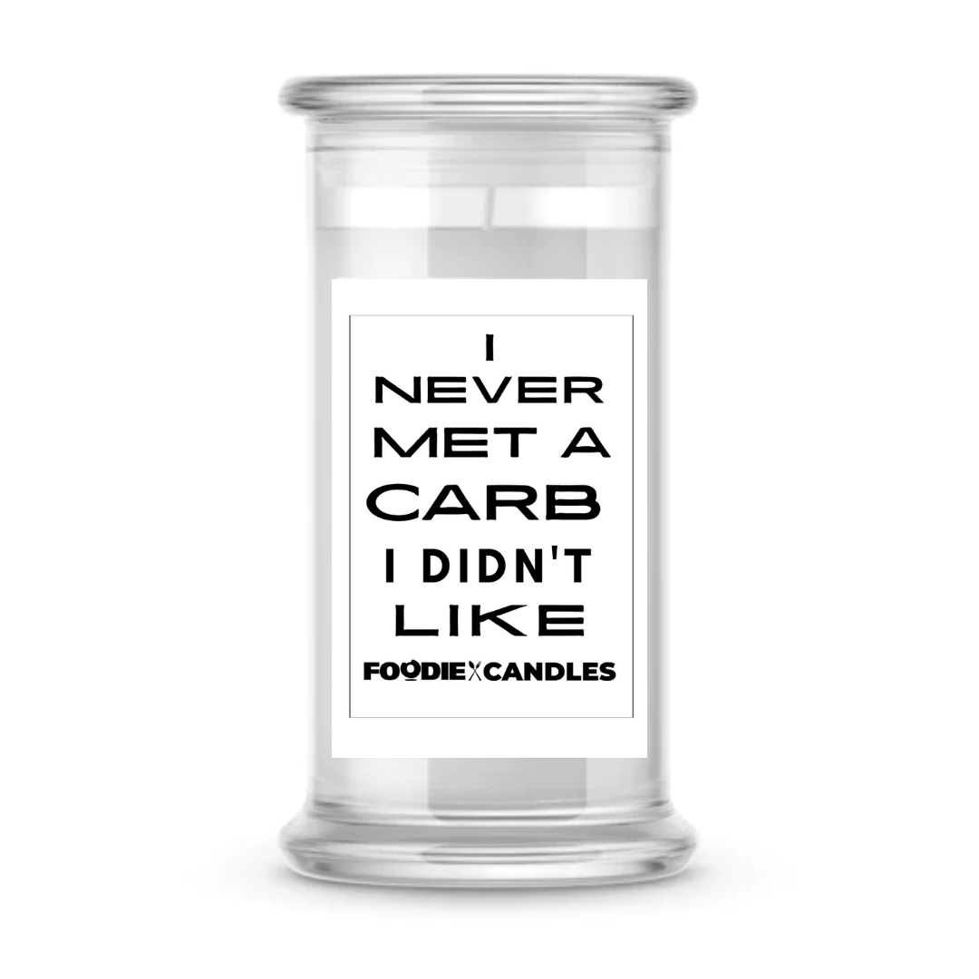 I never met a carb I didn't like | Foodie Candles