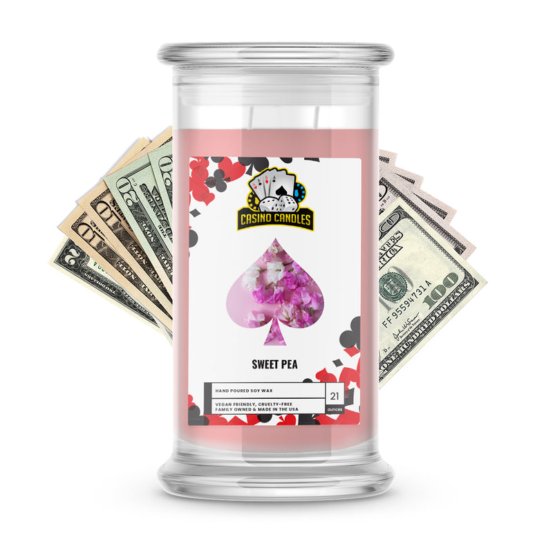 Sweet Pea | Cash Casino Candles