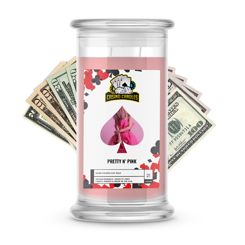 Pretty N' Pink | Cash Casino Candles
