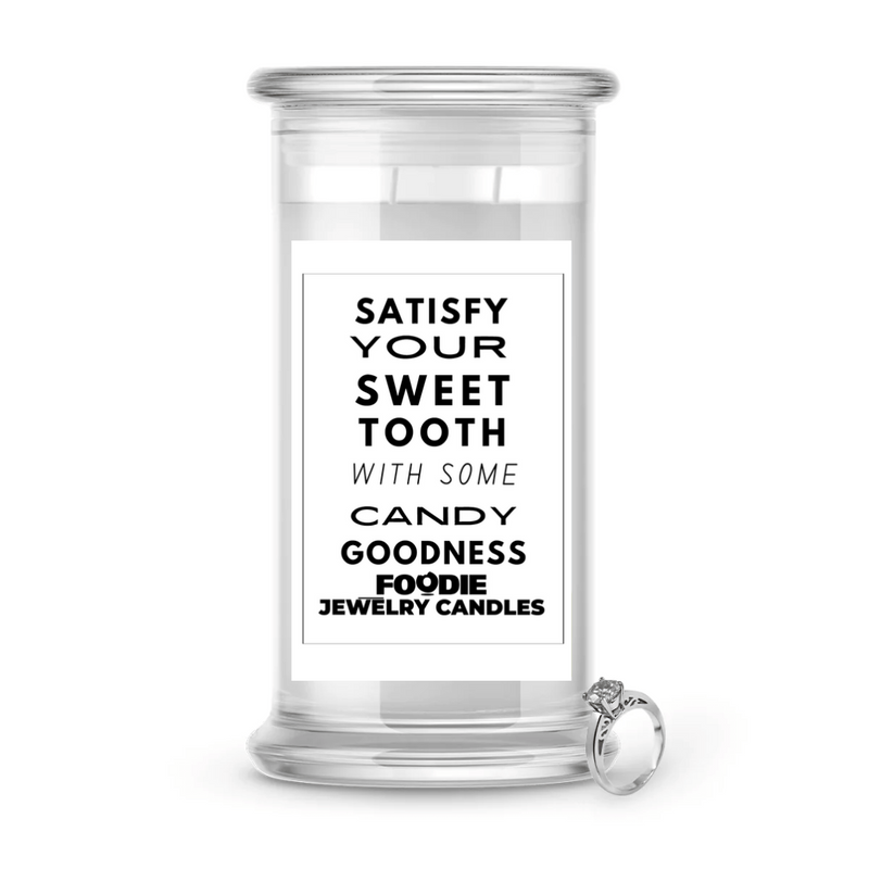 Satisfy your sweet tooth with some candy goodness | Foodie Jewelry Candles