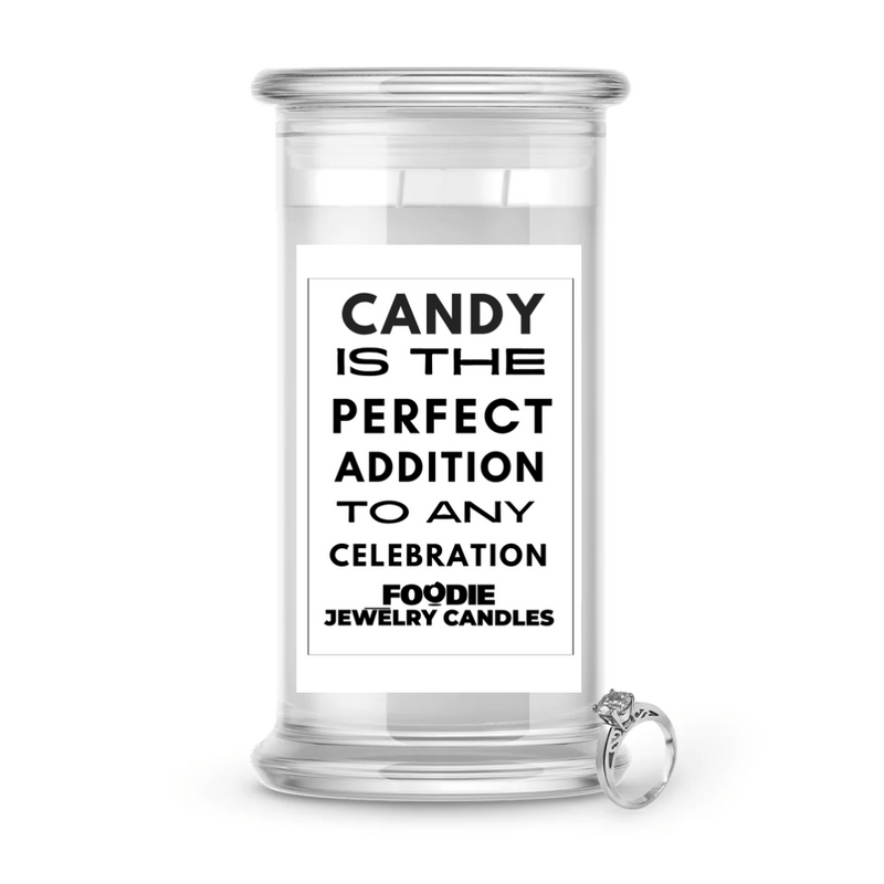 Candy is the perfect addition to any celebration | Foodie Jewelry Candles