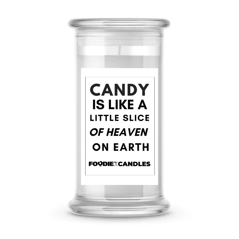 Candy is like a little slice of heaven on earth | Foodie Candles
