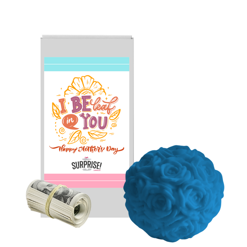 I Be Leaf in You  happy Mother's Day | Rose Ball Cash Wax Melts