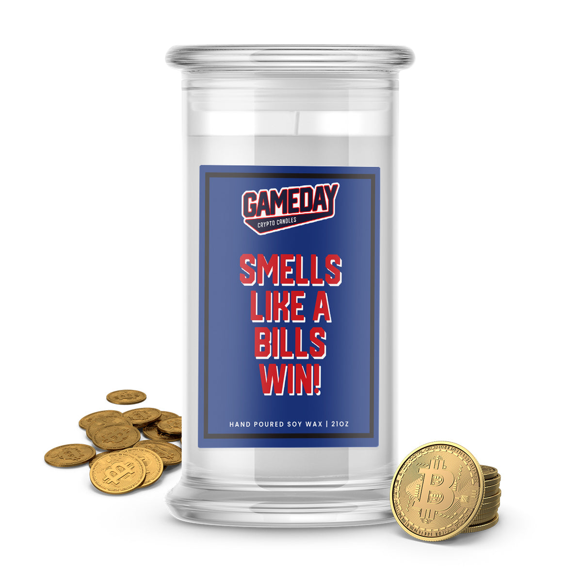 Buffalo Bills Game Day Crypto Candle