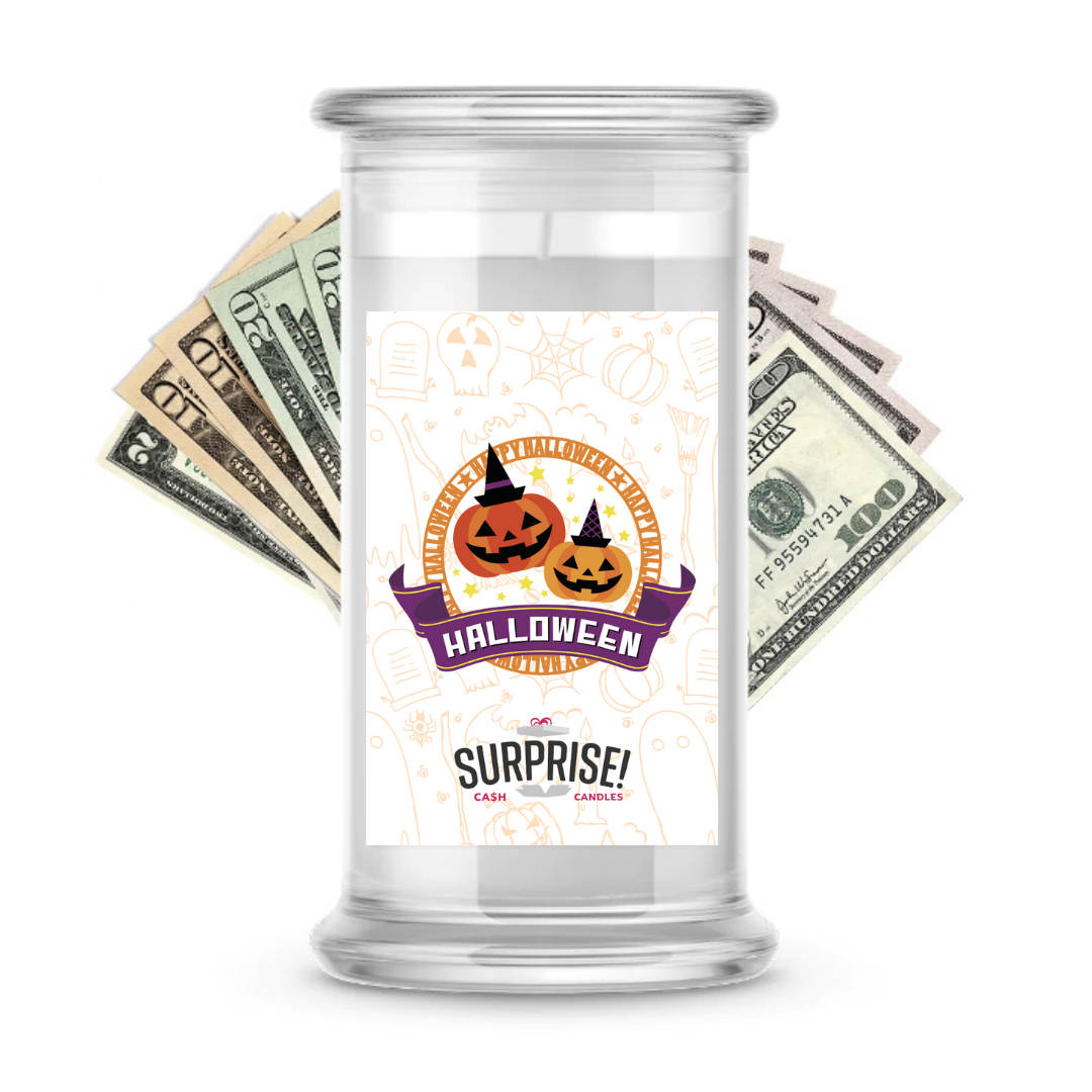 HALLOWEEN HALLOWEEN CASH CANDLE