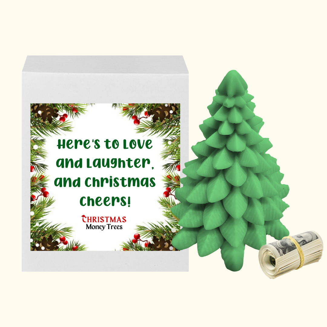 Here's Love and Laughter, and  Christmas cheers! | Christmas Cash Tree
