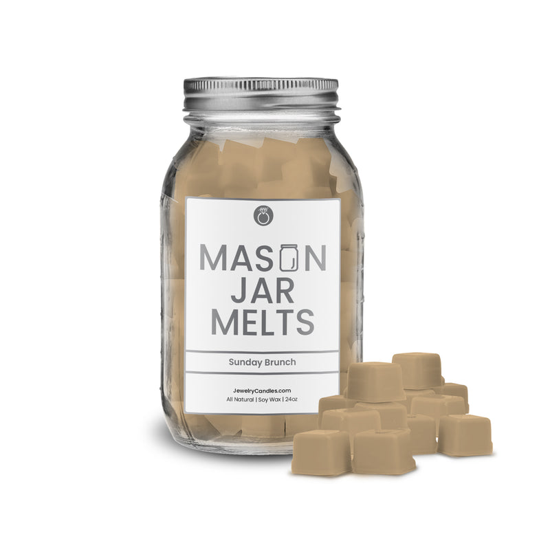 Sunday brunch | Mason Jar Wax Melts