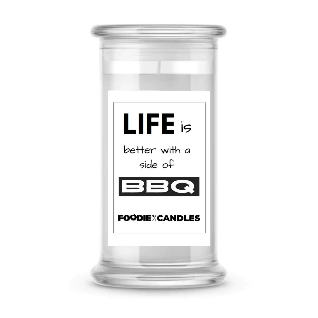 Life is better with a side of BBQ | Foodie Candles