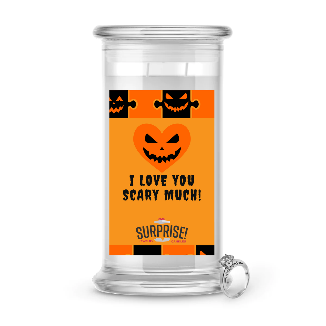 I LOVE YOU SCARY MUCH! HALLOWEEN JEWELRY CANDLE