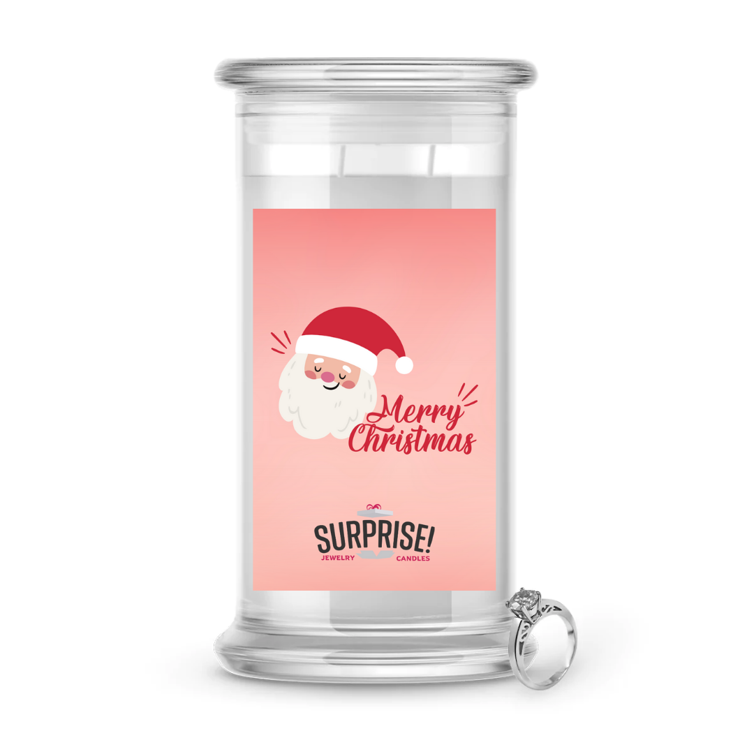 MERRY CHRISTMAS MERRY CHRISTMAS JEWELRY CANDLE