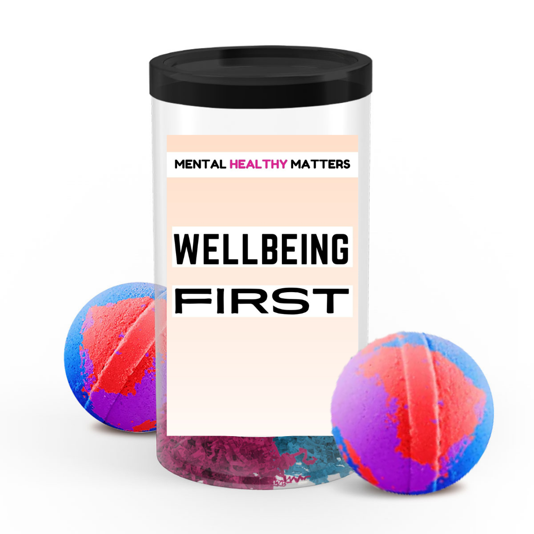 WELLBEING FIRST | MENTAL HEALTH  BATH BOMBS