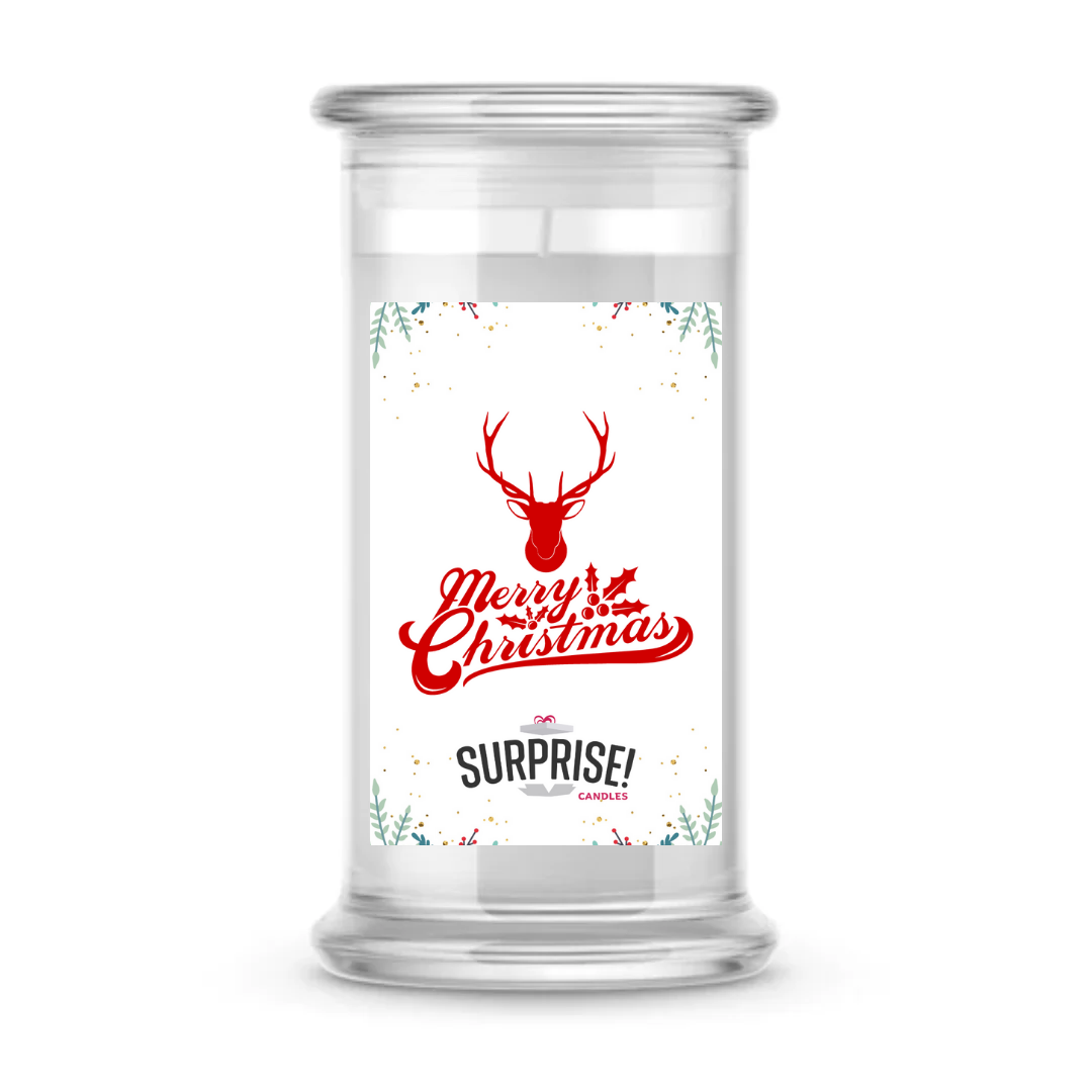 MERRY CHRISTMAS MERRY CHRISTMAS CANDLE