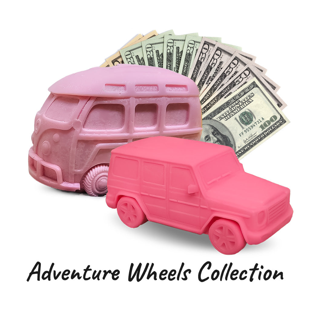 ADVENTURE WHEELS COLLECTION CASH WAX MELT BUNDLE