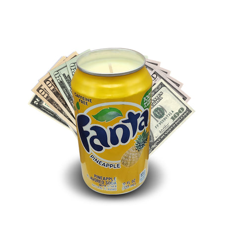 pineapple fanta candle