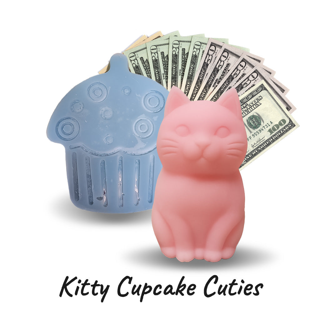 KITTY CUPCAKE CUTIES COLLECTION CASH WAX MELTS BUNDLE