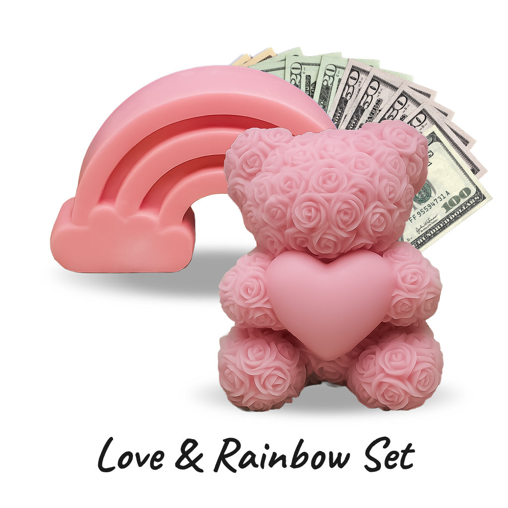 LOVE RAINBOW  COLLECTION CASH WAX MELT BUNDLE