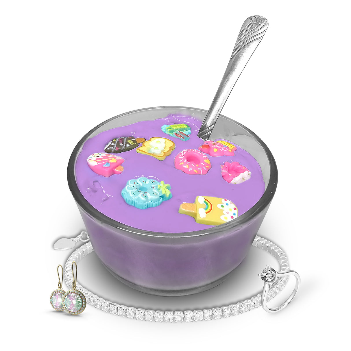 Beneath The Stars Jewelry Cereal Slime