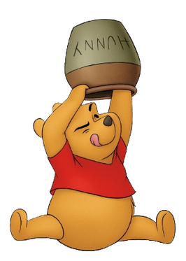 Giant Winnie the Pooh Inspired Cash Wax Melt