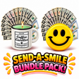 Send-A-Smile! Cash Wax Melt + Amazon Rainforest Coffee Mug Cash Candle Bundle