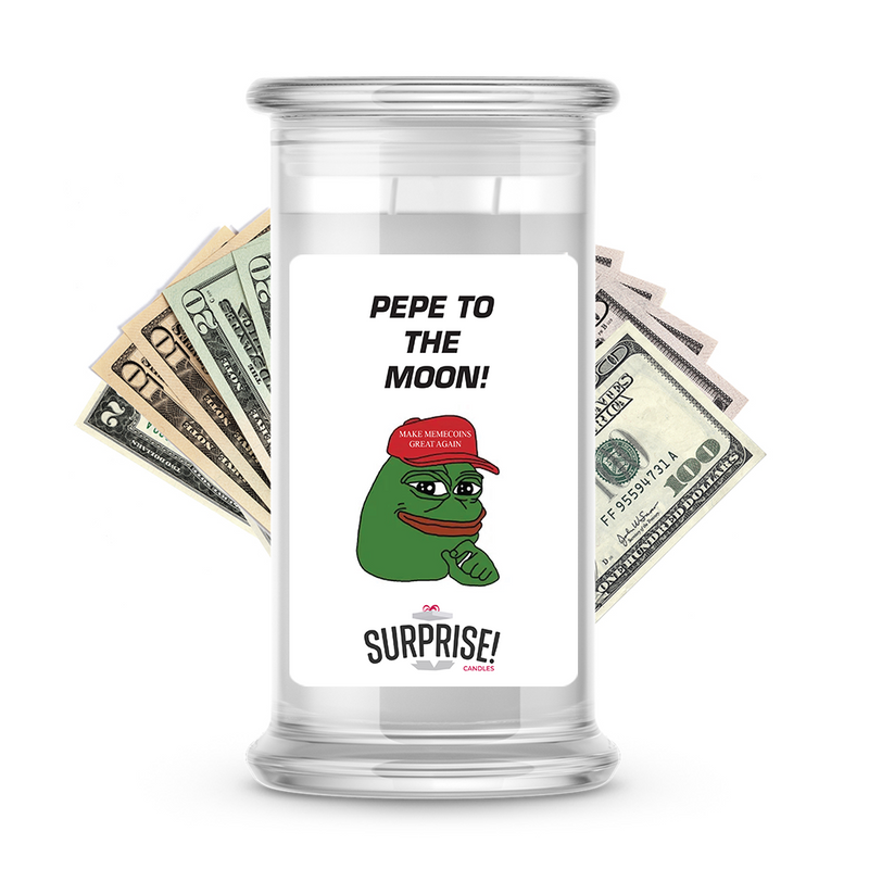 PEPE THE FROG CASH MONEY CANDLES