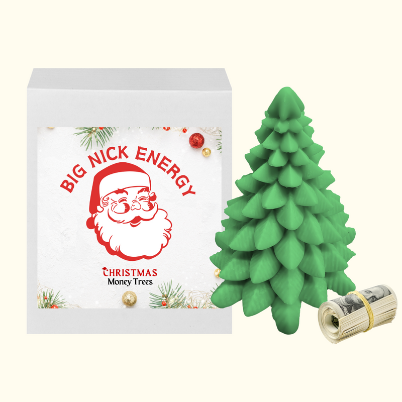 BIG NICK ENERGY CHRISTMAS TREE CASH WAX MELT
