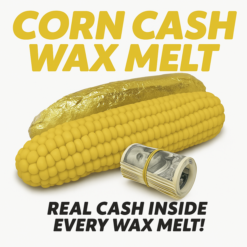 Giant Corn Shaped Cash Wax Melt