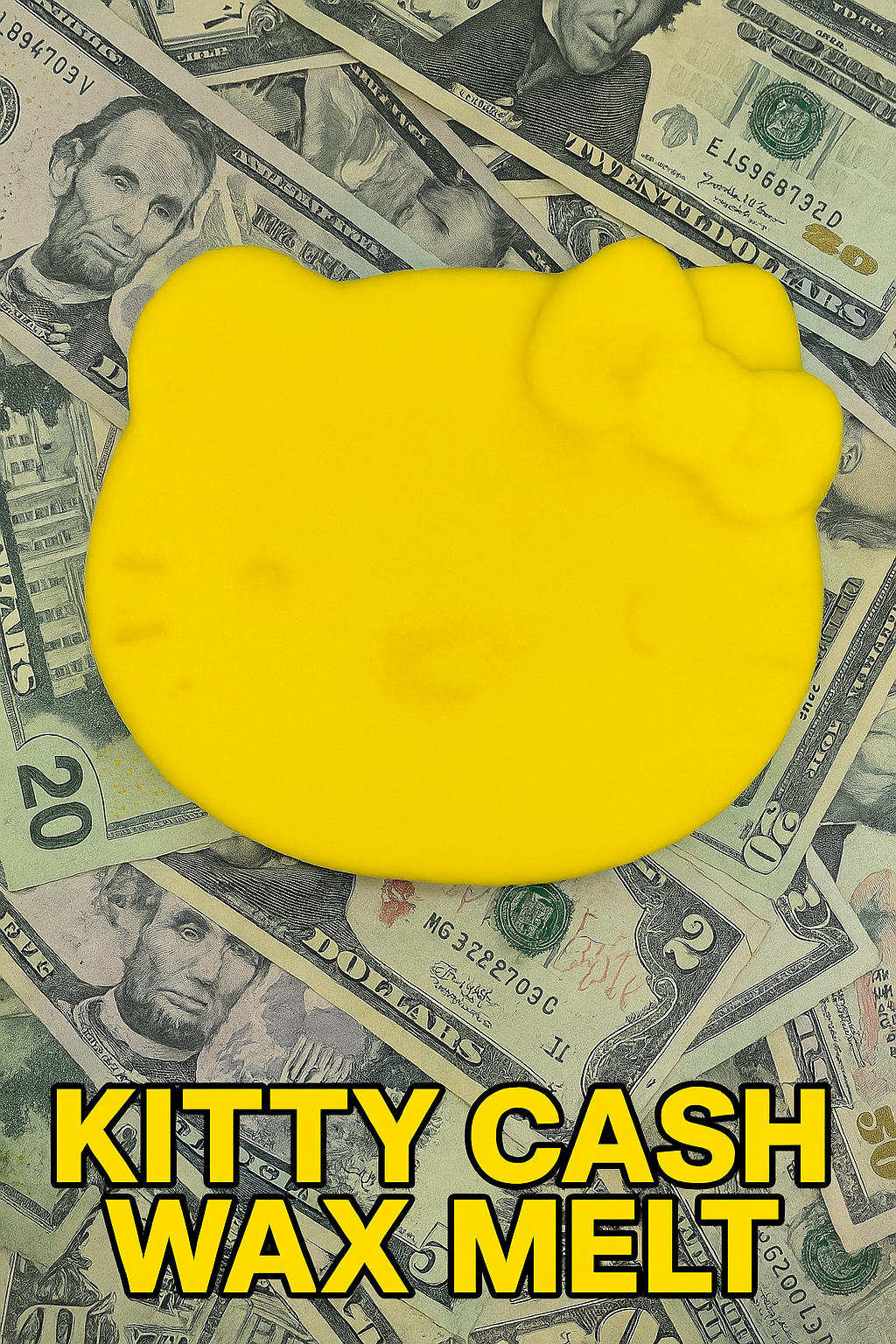 Giant Hello Kitty Inspired Cash Wax Melt