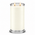 Plain personalized candle ready for your photo and personal message