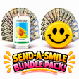 Send-A-Smile! Cash Wax Melt + Unscented Cash Candle Bundle