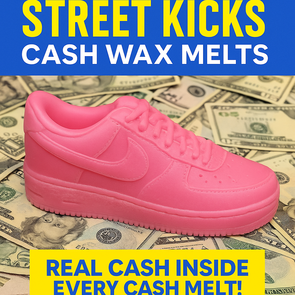 Air Force 1 Sneakers Inspired Cash Wax Melts