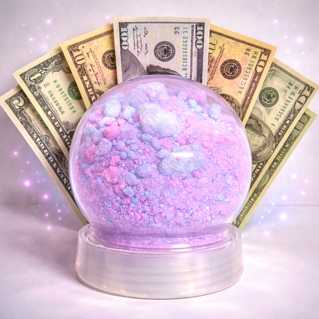 Snow Globe Cash Bath Bombs (*NEW*)