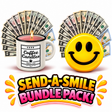 Send-A-Smile! Cash Wax Melt + Sweet Pea Coffee Mug Cash Candle Bundle