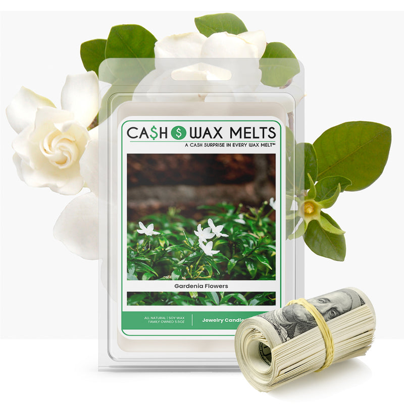 Gardenia Flowers Cash Wax Melt