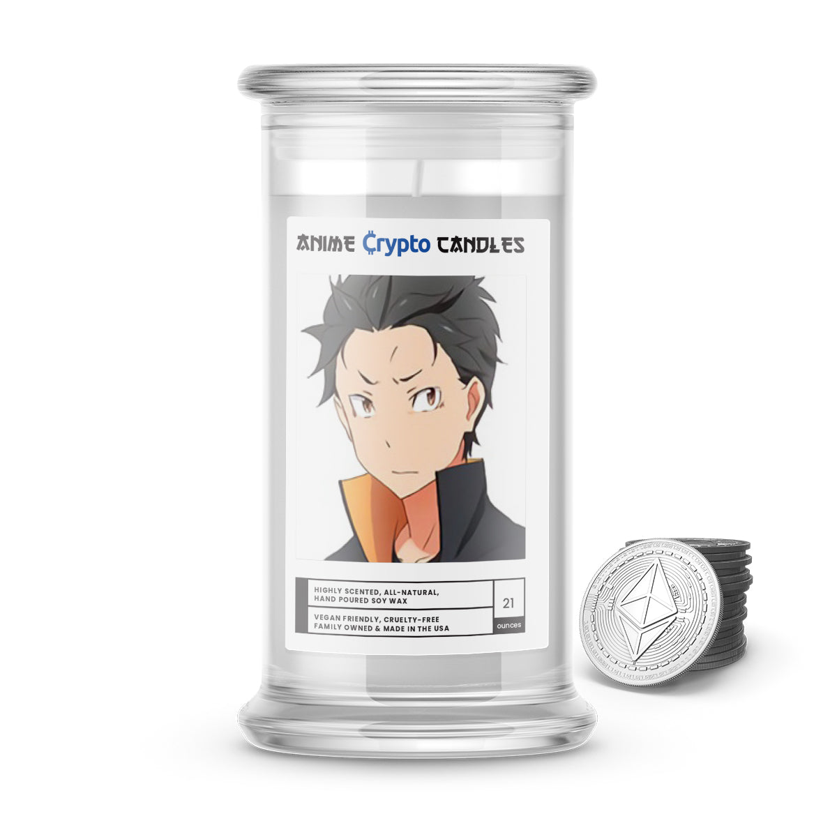 Natsuki, Subaru (ナツキ・スバル)  - Crypto Anime Candles