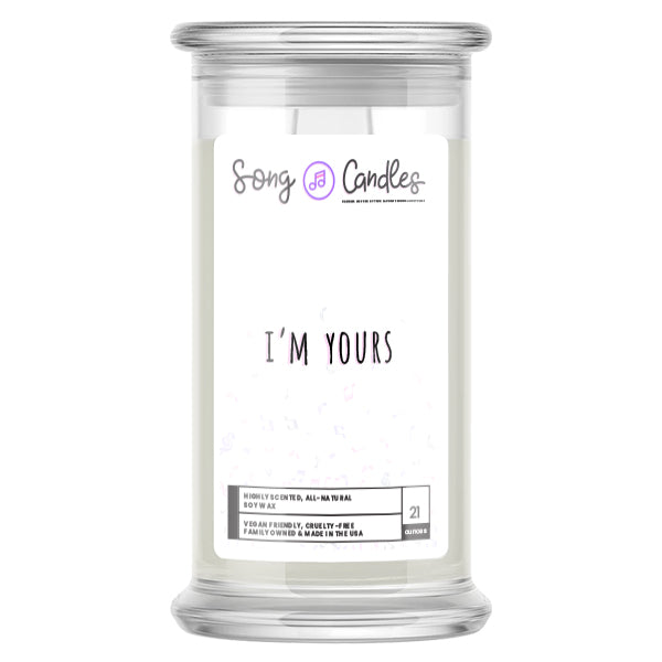 I'm Yours | Song Candles