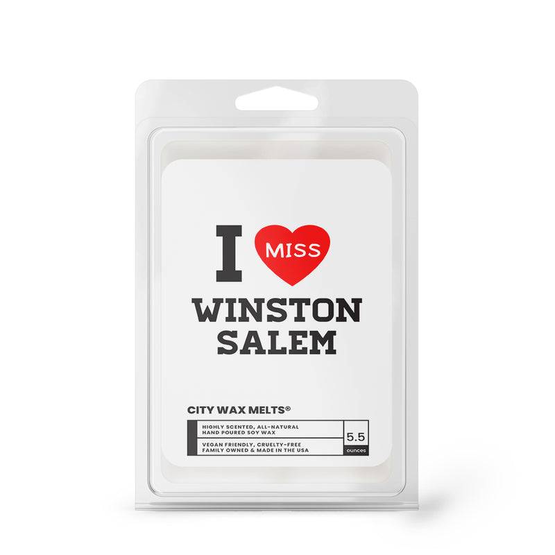 I miss Winston Salem City Wax Melts