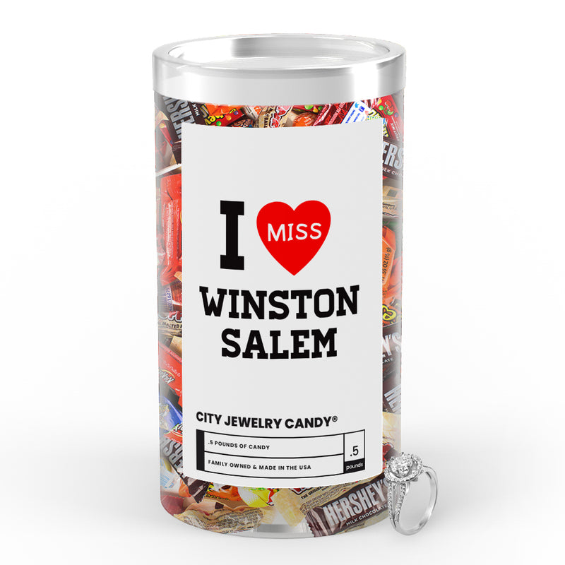I miss Winston Salem City Jewelry Candy