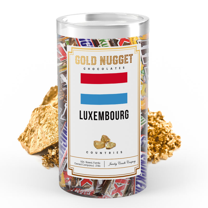 Luxembourg Countries Gold Nugget Chocolates