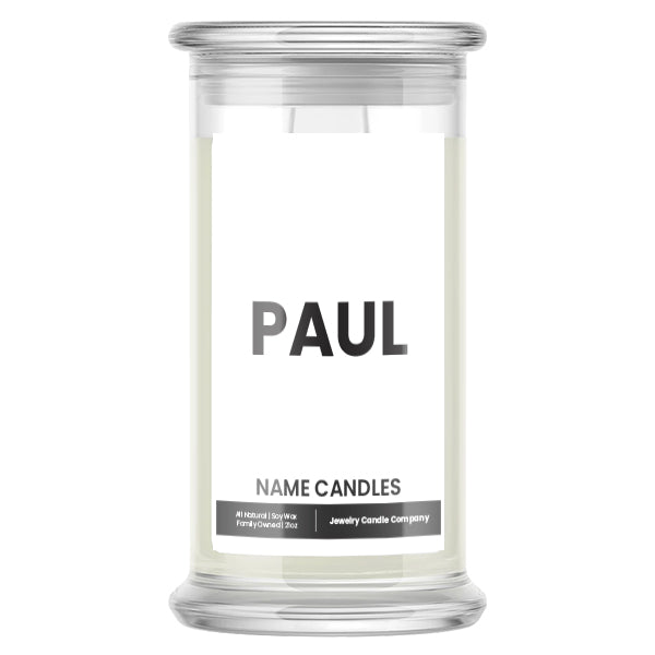 PAUL Name Candles