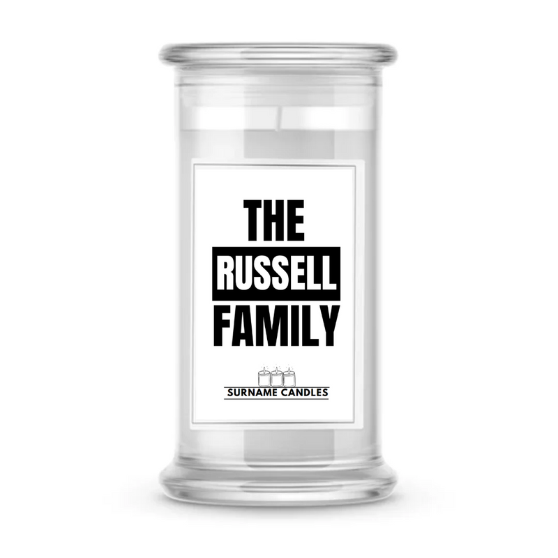 The Russell Family | Surname Candles