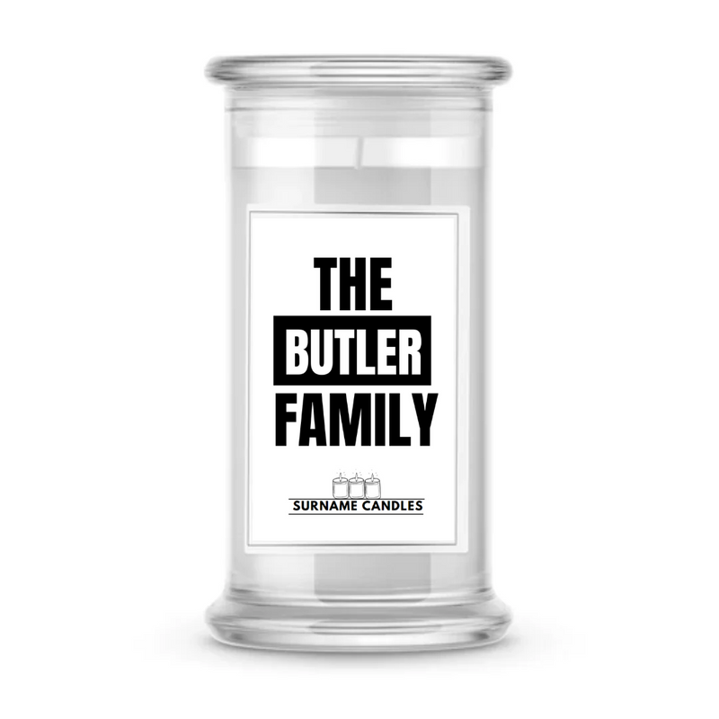 The Butler Family | Surname Candles