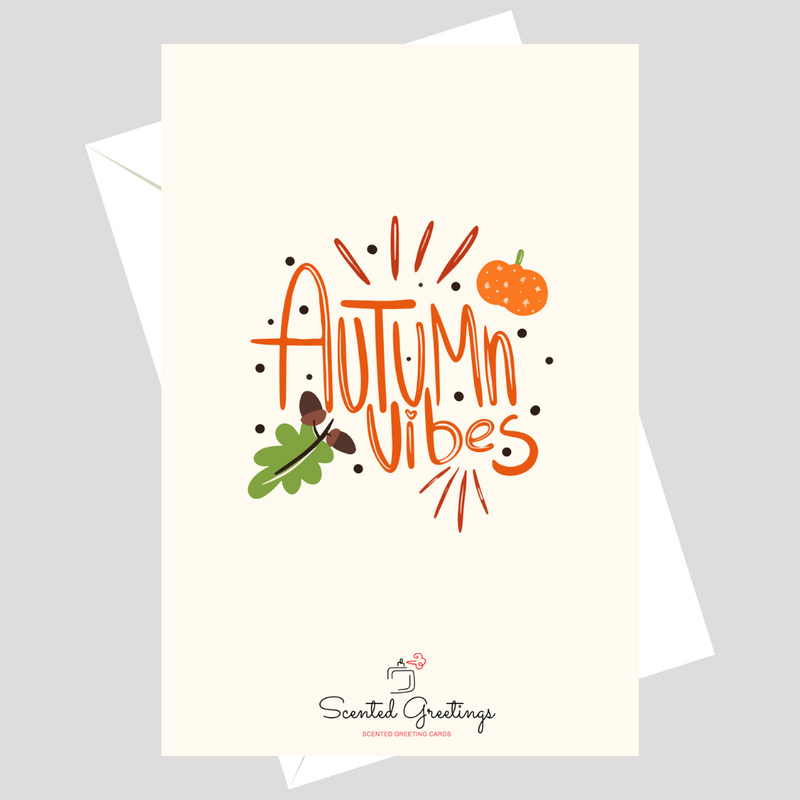 Autumn Vibes | Scented Greeting Cards