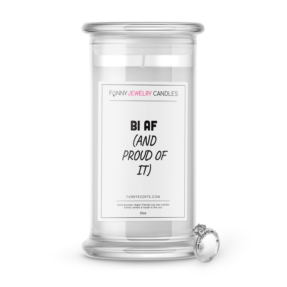 BI AF(And Proud of IT) Jewelry Funny Candles