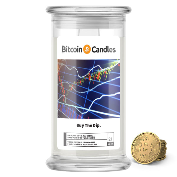 Buy The Dip. Bitcoin Candles