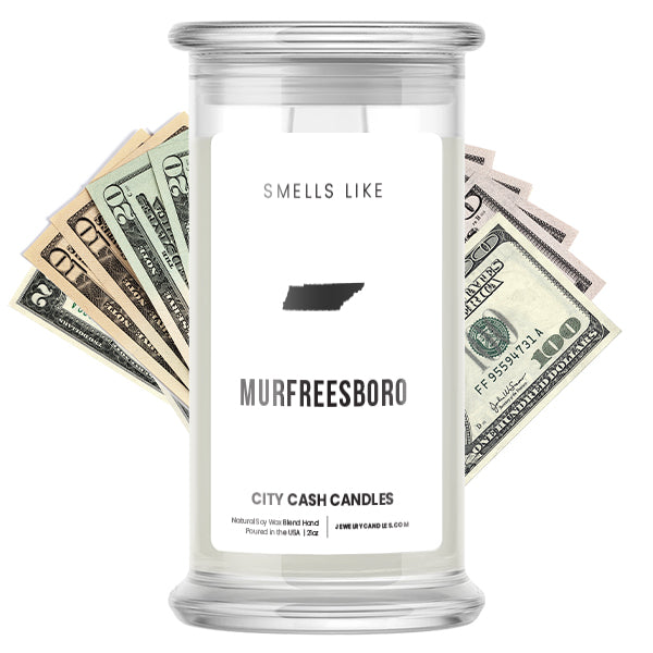 Smells Like Murfreesboro City Cash Candles