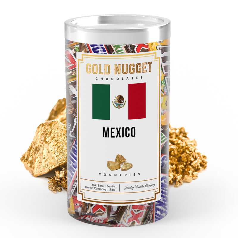 Mexico Countries Gold Nugget Chocolates