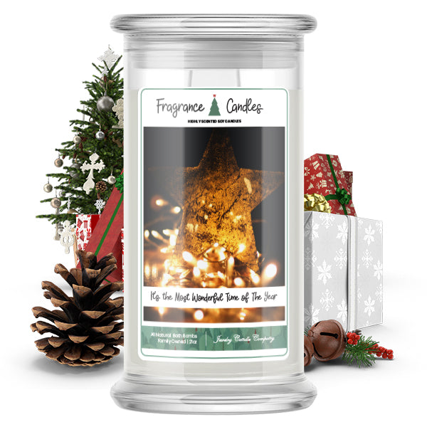 It's Most Wonderful Time Of The Year Fragrance Candle